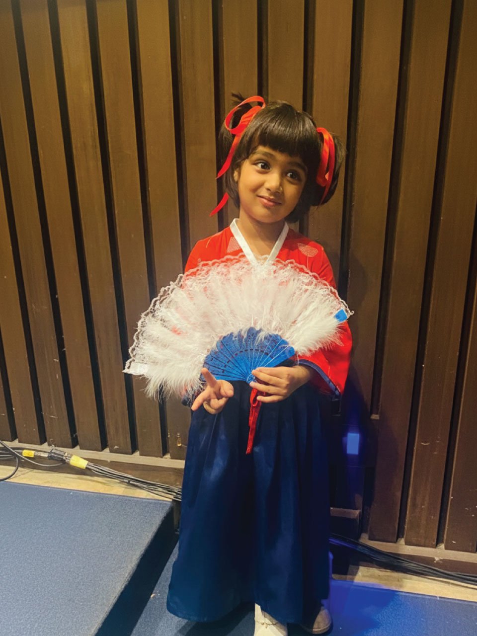 Sunset Abstract Maxi Dress